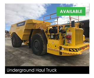 Underground Haul Truck UGT003 - available