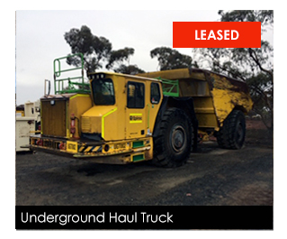 Underground Haul Truck UGT002_leased