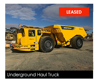 TBS Mining Solutions Underground Truck UGT004 Leased